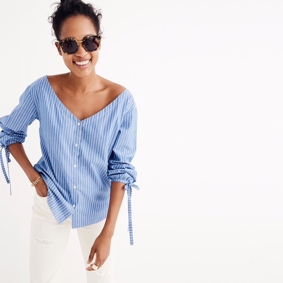 Madewell Tops - Madewell Morning View Blouse, Size Medium ❤️